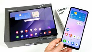 Galaxy A07 vs Galaxy Z TriFold: самый дешёвый Samsung против самого дорого!