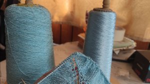 Готовые работы,процессы и обзор посылки с пряжей