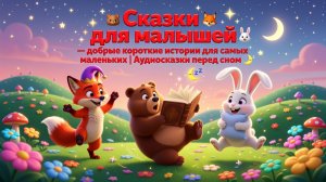 🐻🦊🐰✨ Сказки для малышей — добрые короткие истории для самых маленьких | Аудиосказки