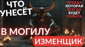 Что унесёт в могилу изменщик