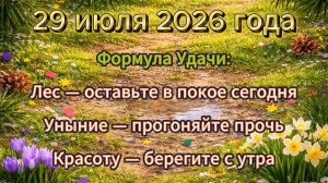 Народные приметы на 29 июля 2026 года