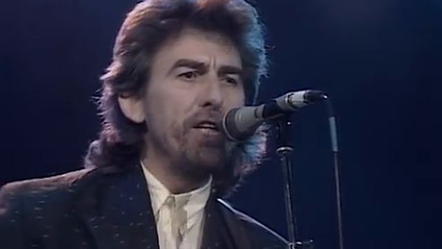 George Harrison & Ringo Starr - While My Guitar Gently Weeps (The Prince's Trust Rock Gala 1987)
