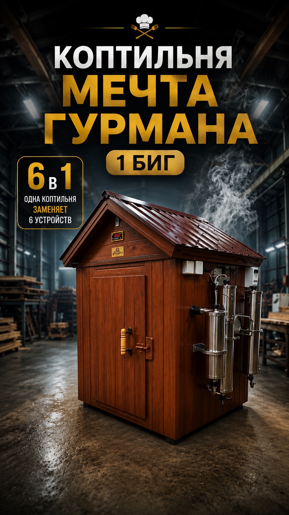 Коптильня Мечта Гурмана 1 БИГ