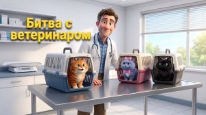 Приключения кошечки Буси: 68 серия. Битва с ветеринаром