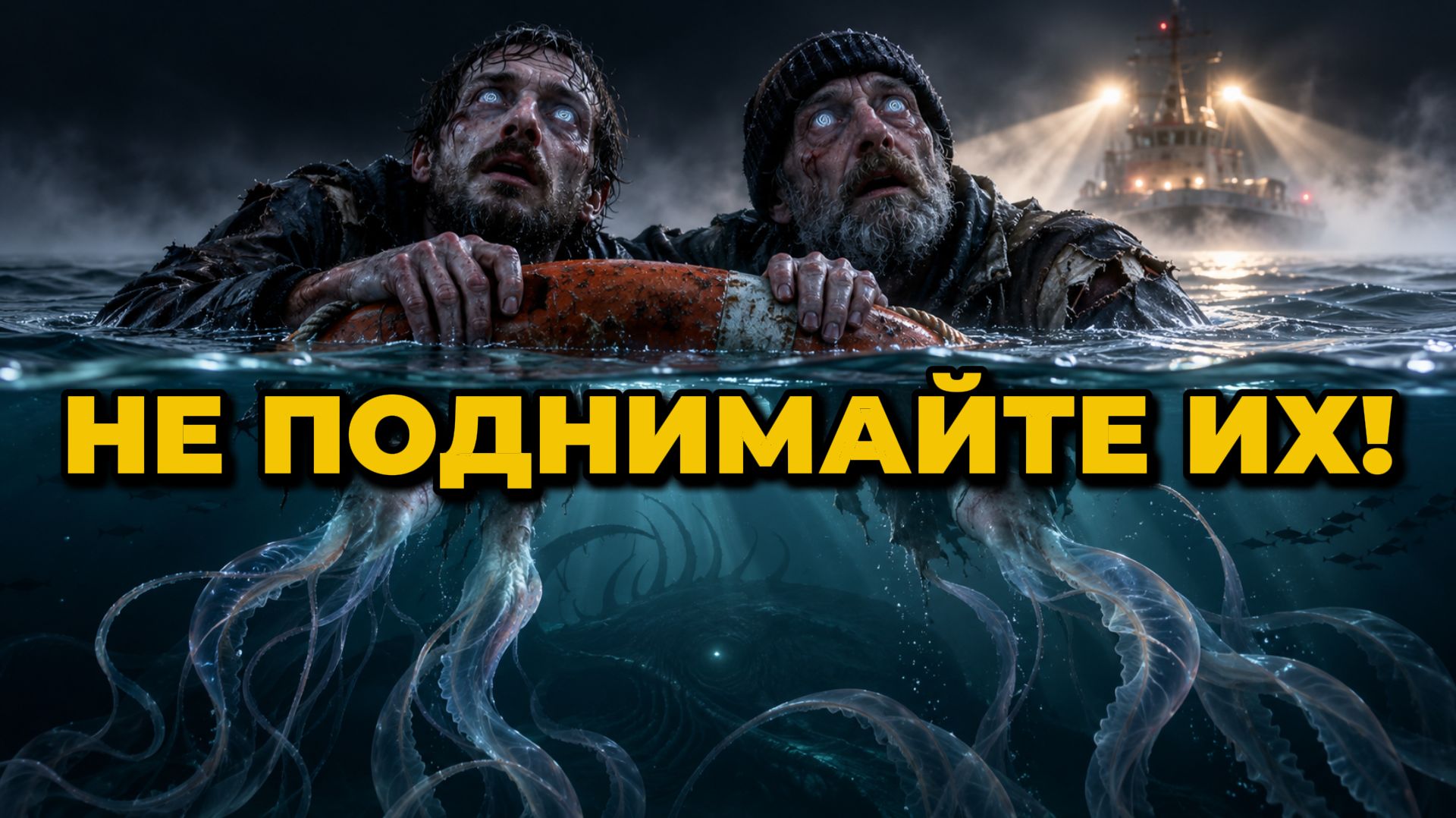 НЕ ПОДНИМАЙТЕ ИХ НА БОРТ | Страшный аудиорассказ на ночь