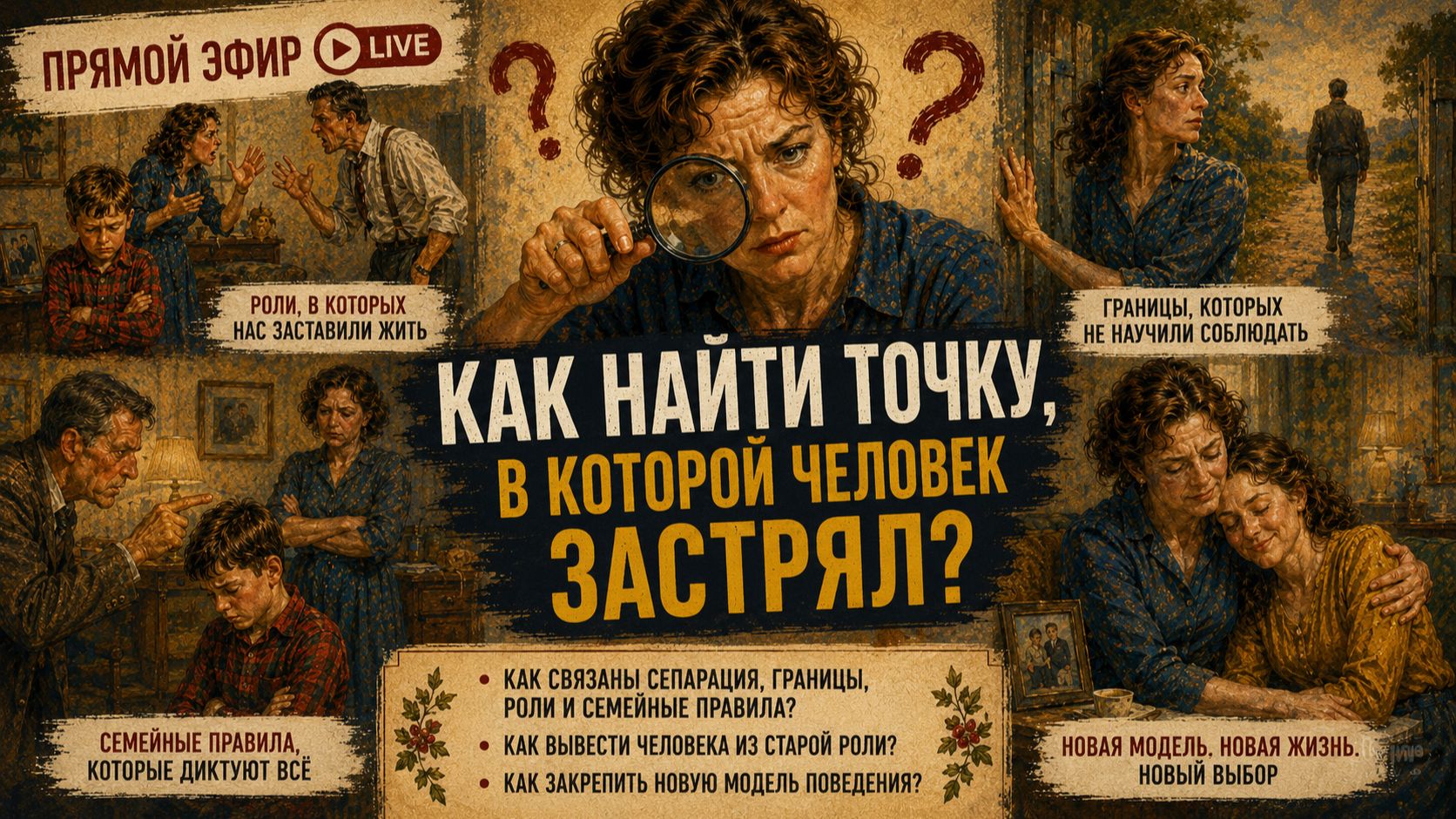 Прямой эфир Как найти точку в которой человек застрял?