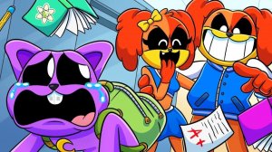 Улыбающиеся твари — социальное неравенство! Poppy Playtime 3 — русские анимации