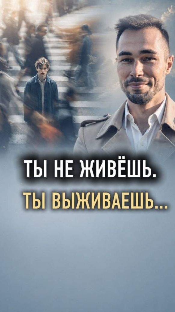 Пока ты думаешь - ты не живешь.Настоящая жизнь начинается там, где заканчиваются мысли