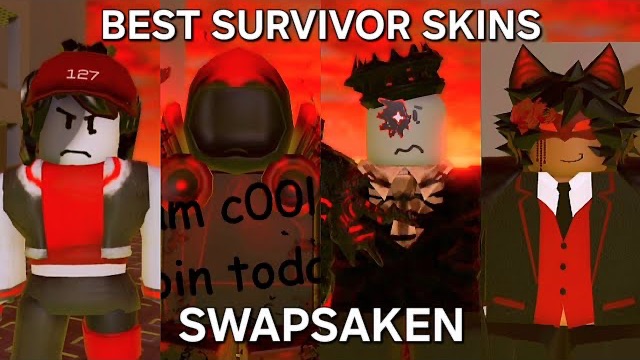 Победа с ЛУЧШИМИ СКИНАМИ ВЫЖИВШИХ- Swapsaken Swapped Fates (Roblox) смотреть онлайн