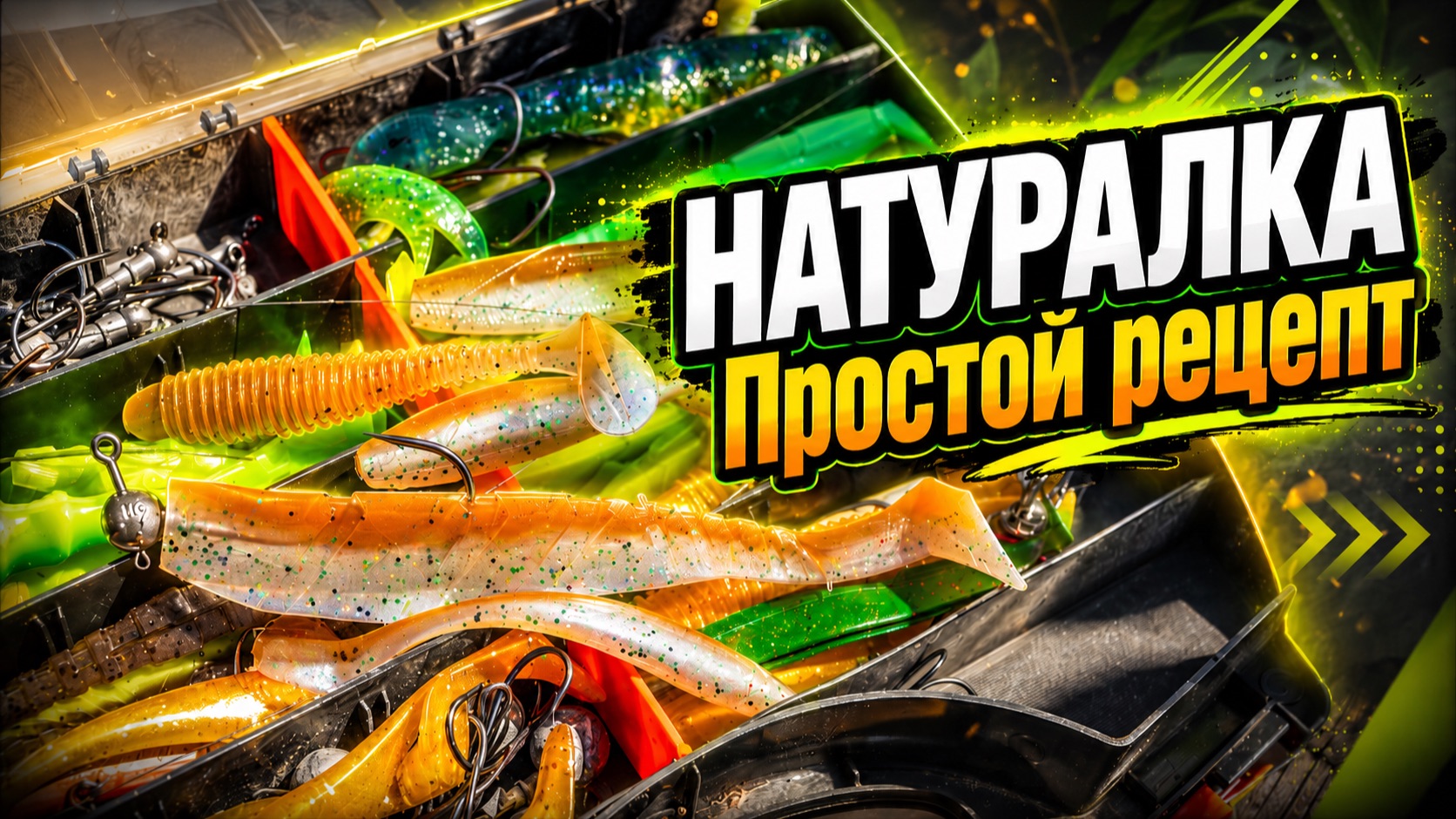 Еще одна натуралочка - Рецепт для изготовления силиконовых приманок.