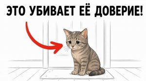 Эти 15 Повседневных Действий Незаметно РАЗРУШАЮТ Доверие Кошки!