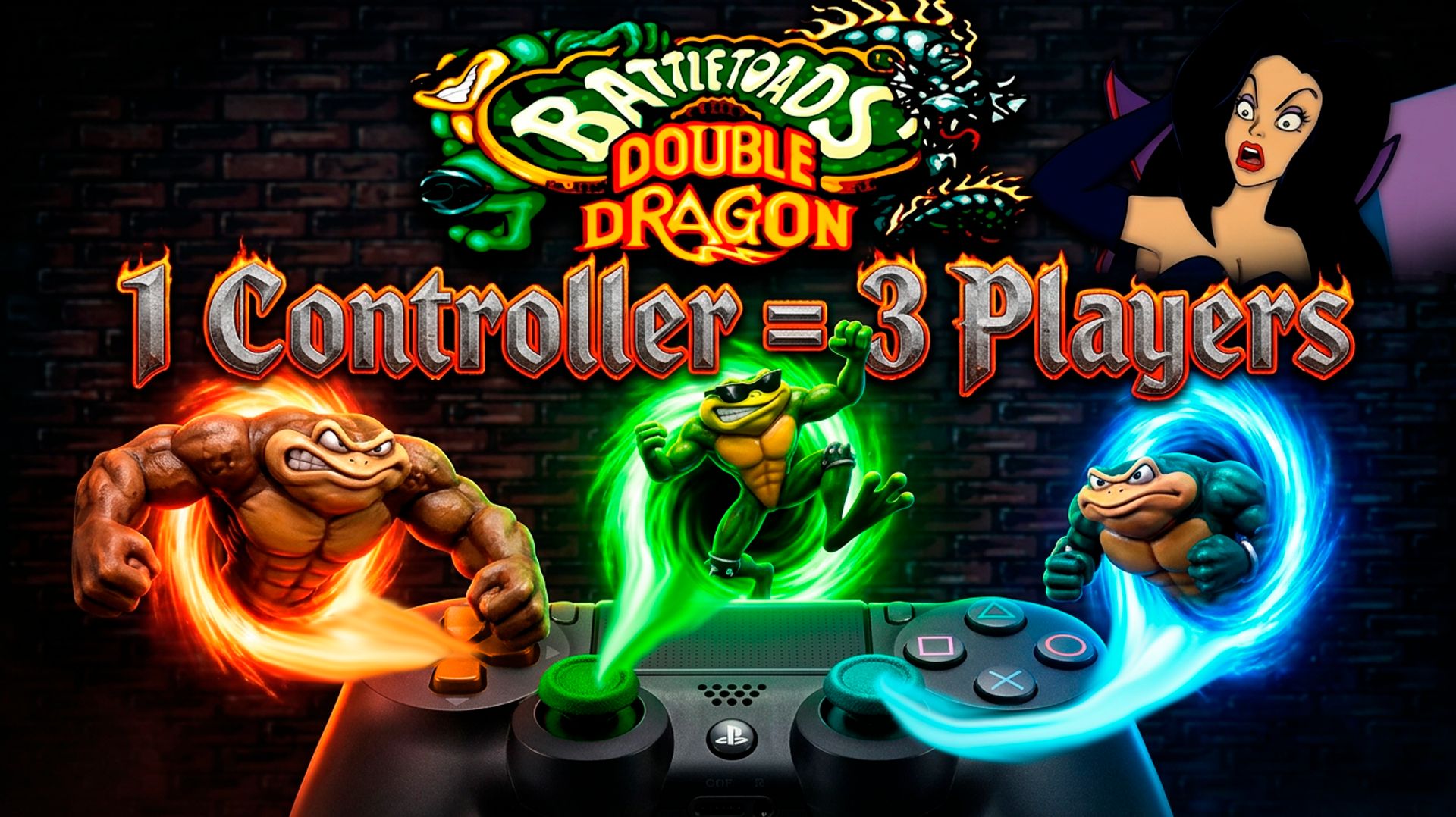 Battletoads & Double Dragon, NES | 1Controller = 3Players