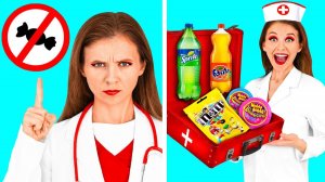 Как Пронести Еду в Больницу # Смешные Челленджи с Едой