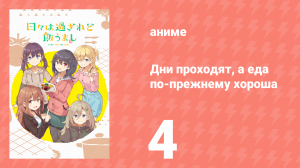 Дни проходят, а еда по-прежнему хороша 4 серия (аниме-сериал, 2025)