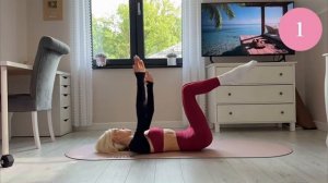 Новая тренировка Nikola's pilates на пресс