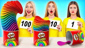 100 Слоев Еды Челлендж # Смешные Рецепты с Едой