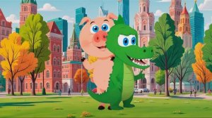 Котёнок Кордэ и друзья - Ночная дискотека и пожарная тревога - Смешные мультики для детей - Котёнок