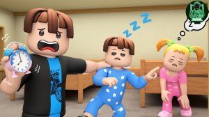 РОБЛОКС Брукхейвен 🏡RP: Просыпайся!! Опаздываю в ШКОЛУ | #Роблокс