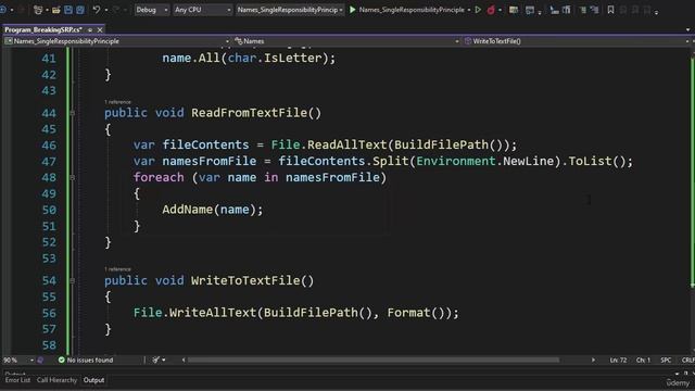 148. Single Responsibility Principle - Introduction