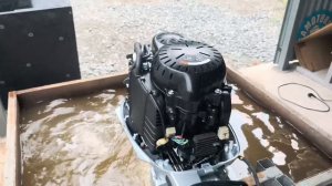 Арт 3976 Запуск лодочного мотора Honda BF30D 2018 г.