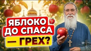 Можно ли есть яблоки до Яблочного Спаса Грех или выдумка Отвечаю как священник...