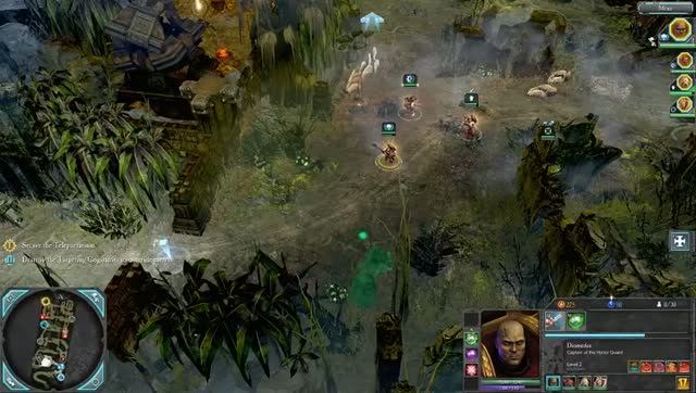WH40K DoW2 Retribution Прохождение кампании за Космодесант часть 2. Ladon Temple Ruins