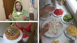 Конец июля 2026 года. Тот самый торт и салат. Модный приговор))