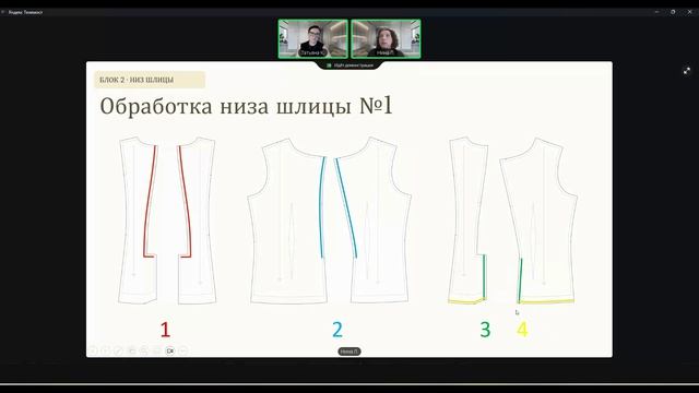 Шлица в жакете часть 2: разные способы построения и обработки нижних углов шлицы