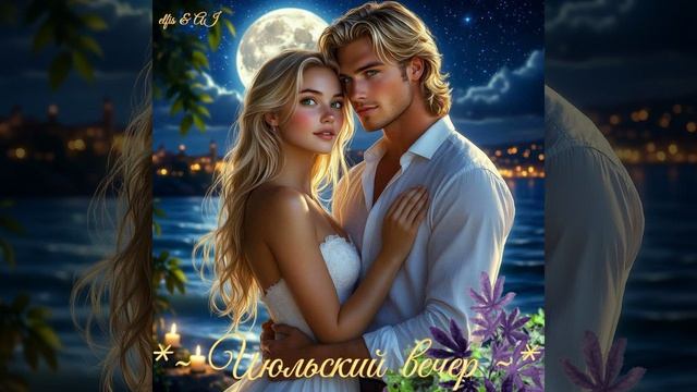 Июльский вечер✨🌊👱🏻♂️💞👸🏼🌕🌴✨/БЛЮЗ-ДУЭТ/🎶🎷