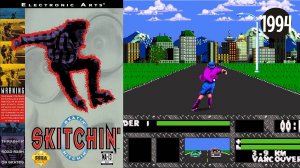 Skitchin - геймплейный трейлер  | Sega Mega Drive - Genesis | 1994