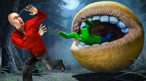 СТРАШНЫЙ ПАКМАН ПОЙМАЛ НАС В ЛОВУШКУ! УГАР И БЕЗУМИЕ В Garry`s Mod