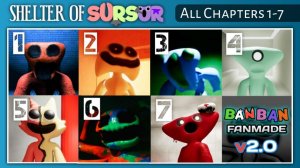 SHELTER OF SURSUR ВСЕ ГЛАВЫ (1,2,3,4,5,6,7) V2.00 - Banban Fanmade Version!