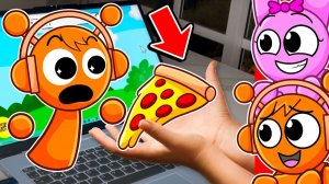 Орен хочет ПИЦЦУ!! (Анимация Спрунки)