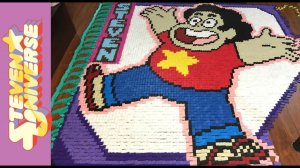 Steven Universe (в 84 134 костяшках домино!)