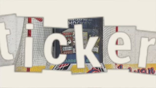 Бокс-брейк - 2026 Leaf Metal Hockey. Полный рандом #5
