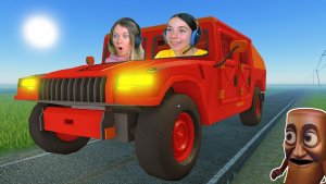 ПУТЕШЕСТВИЕ НА ХАММЕРЕ С МАМОЙ в ROBLOX!