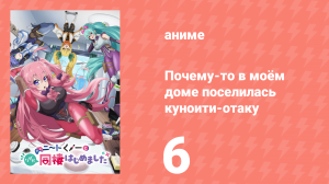 Почему-то в моём доме поселилась куноити-отаку 6 серия (аниме-сериал, 2025)