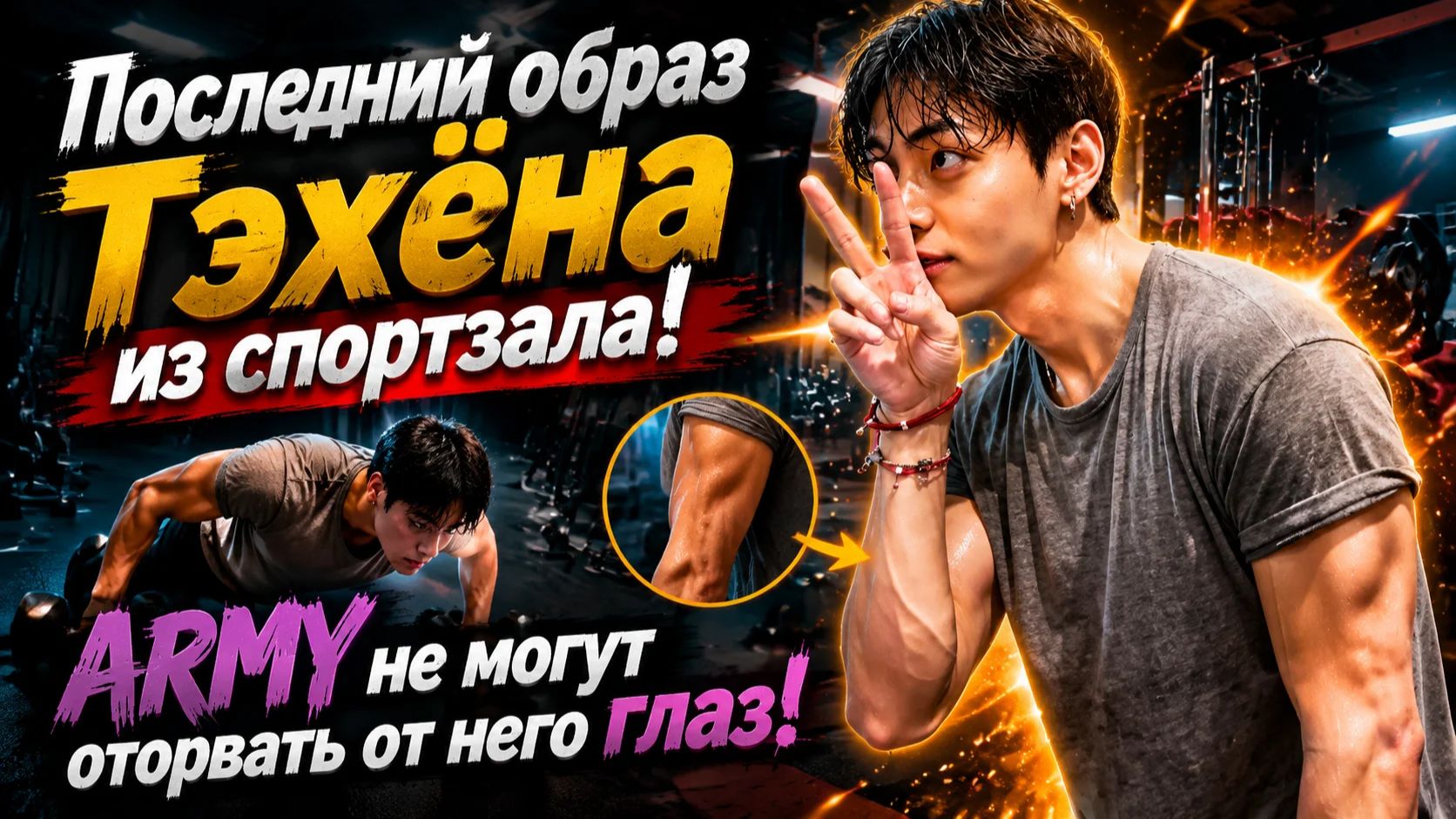 Простой момент с участием Тэхёна в спортзале внезапно стал главной темой обсуждения среди фанатов. смотреть онлайн