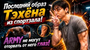 Простой момент с участием Тэхёна в спортзале внезапно стал главной темой обсуждения среди фанатов.