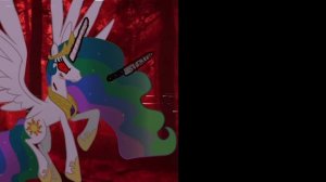 Шаблон Жутко психованная Селестия (30 фаз)