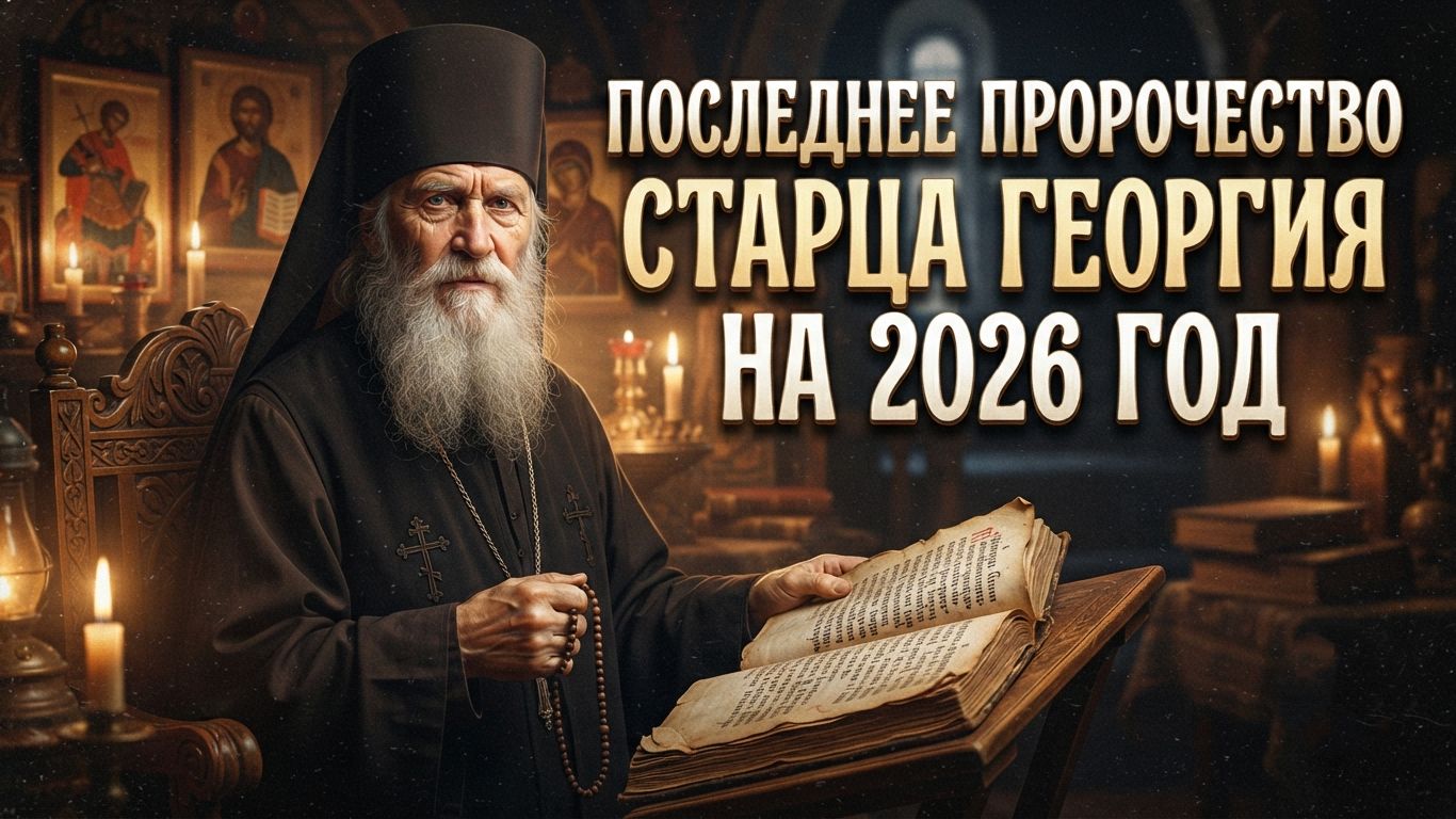 СТАРЕЦ ГЕОРГИЙ ПРЕДУПРЕЖДАЛ ЕЩЁ В 2008 ГОДУ И ЧТО ПРОИСХОДИТ СЕЙЧАС
