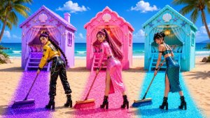 K-Pop Охотницы на демонов x Русалка! 😍✨ Новая комната РУМИ