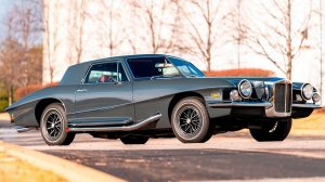 (Забытые Машины | Легенды автопрома)Stutz Blackhawk: запаска торчит из багажника,