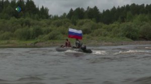 330-летие Военно-морского флота России в Сыктывкаре отметили лодочным пробегом