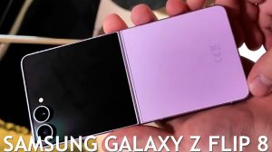 Samsung Galaxy Z Flip 8 первый обзор на русском