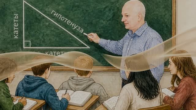 Урок геометрии. Пифагоровы штаны.