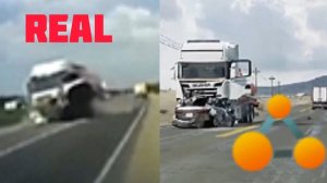 Аварии на реальных событиях в beamng drive #54