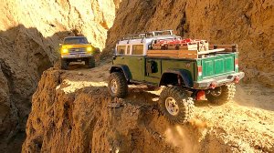 Катастрофа RC Cars в Каньоне! 😱 Жесткий Переворот Chevy K5 Blazer