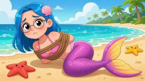 🌊 МЫ ВЫЖИВАЛИ НА ОДНОМ БЛОКЕ С РУСАЛКОЙ!