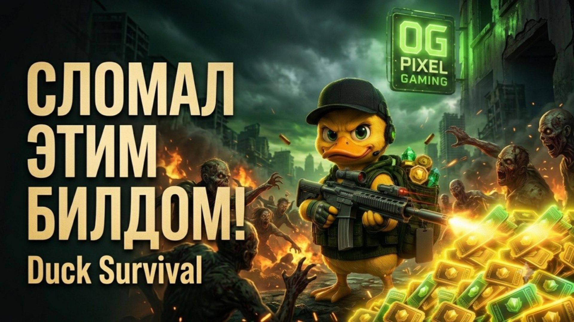 😱 Я случайно собрал ИМБА-билд в Duck Survival! + Гайд на выгодный Донат
